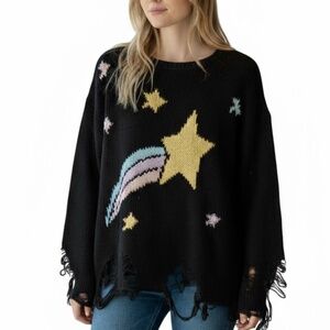 VTG Wildfox  "Shooting Star" Sweater